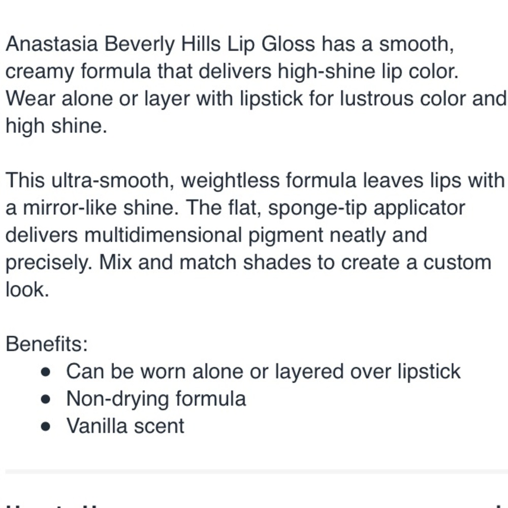 Anastasia Beverly Hills Lip Gloss Sunscape - Picture 16 of 16